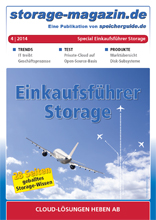 Storage-Magazin 04/2014 Einkaufsführer Storage